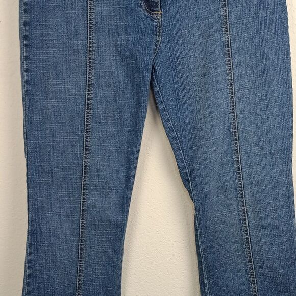 RF By Ralaella Women Blue Denim Med Wash Boot Cut Women's Jeans sz 10 Western - Picture 4 of 8